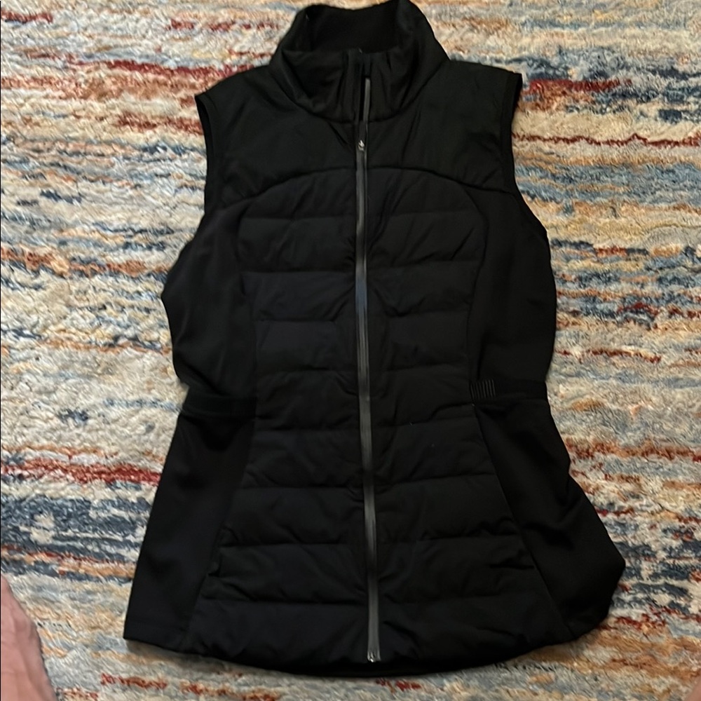 Lululemon Athletica Black Quilted Puffer Vest